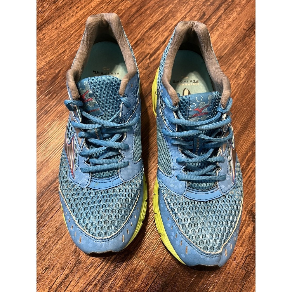 Mizuno‎ Wave Inspire 9 Women's Athletic Sneakers Size 10 Low Top Blue